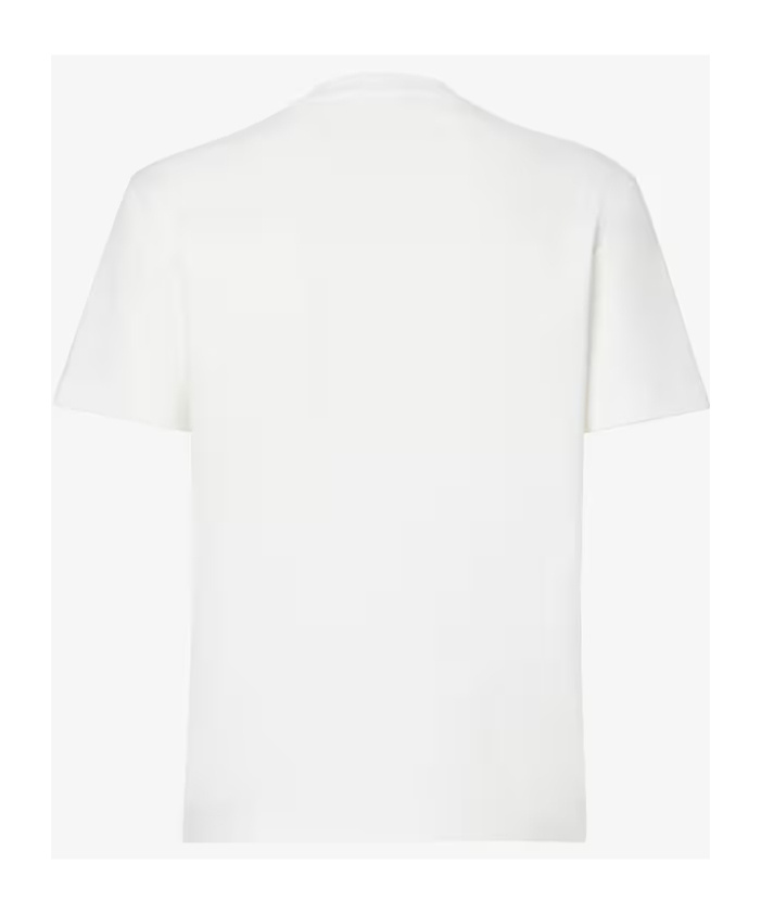 Fendi Itina Patch Crewneck T-shirt In White