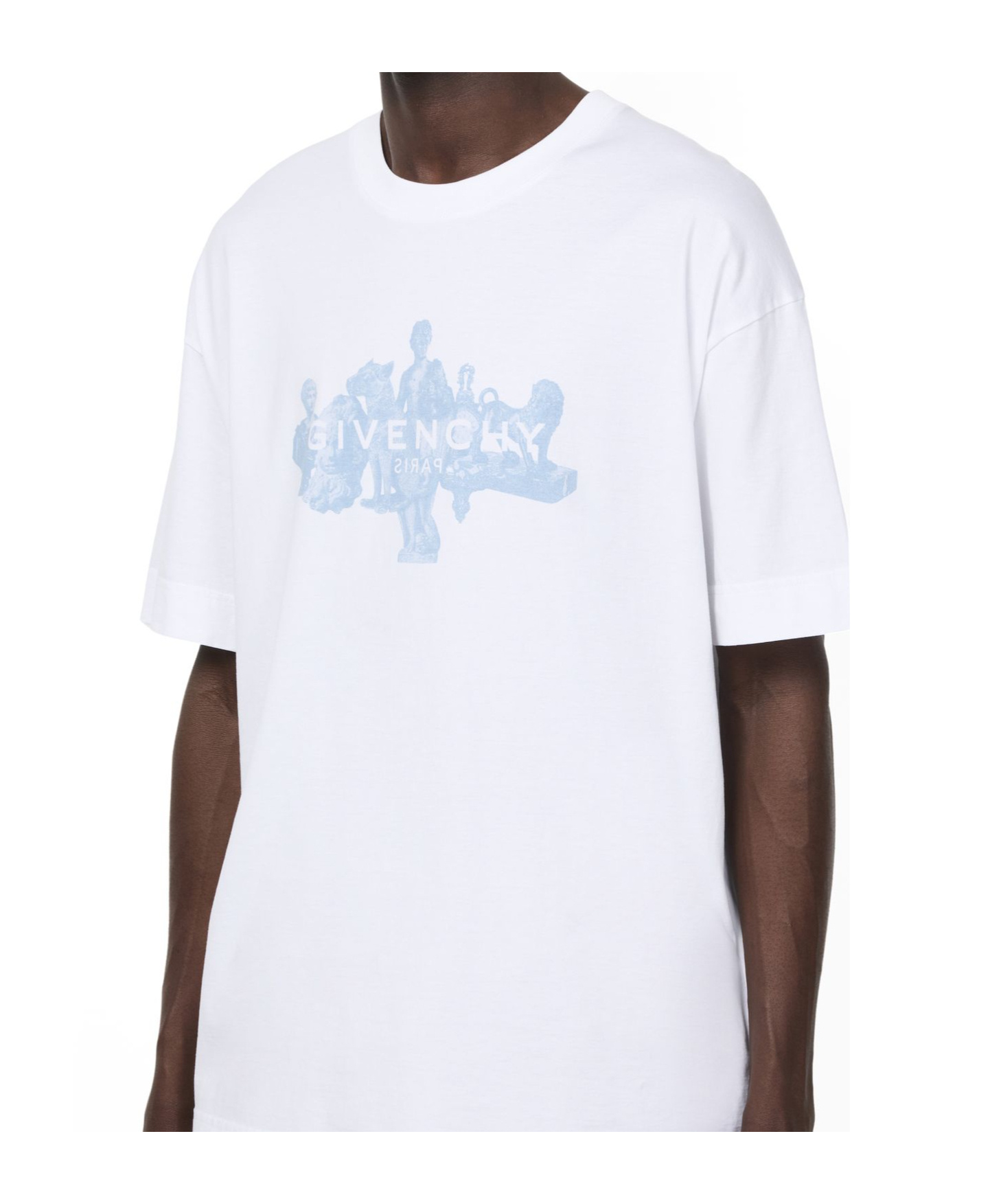 Shop Givenchy Short-sleeved T-shirt In White