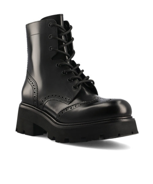 Celine Round-head Short Boots In Black