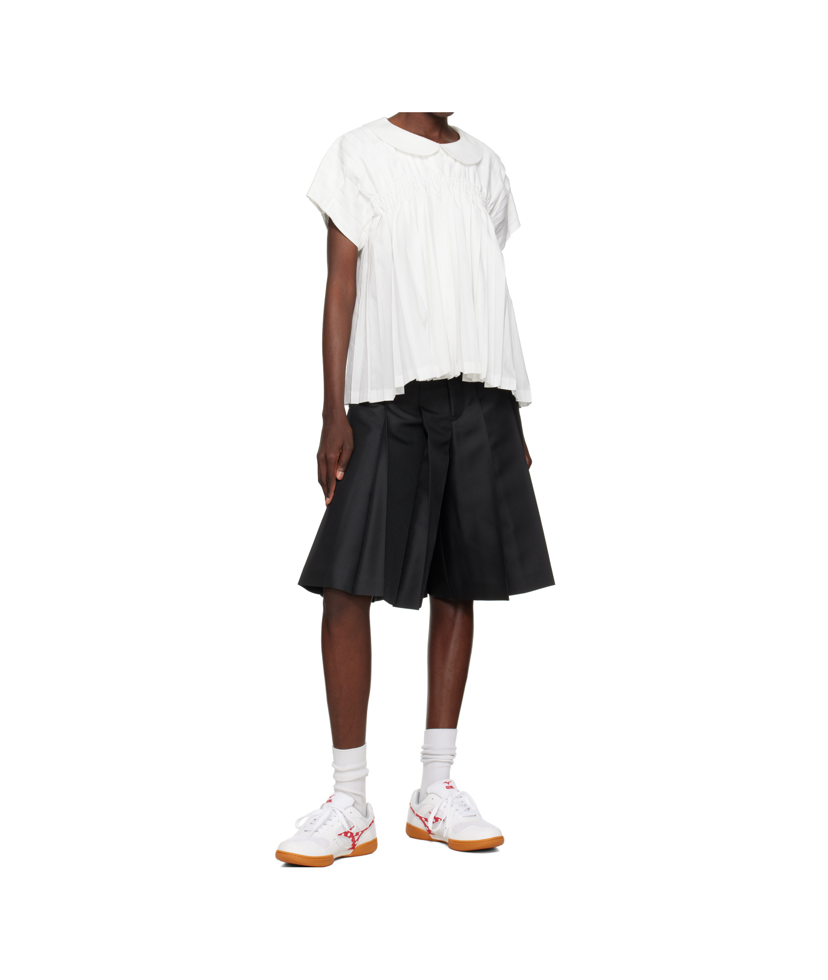 COMME DES GARÇONS LACE UP SNEAKERS