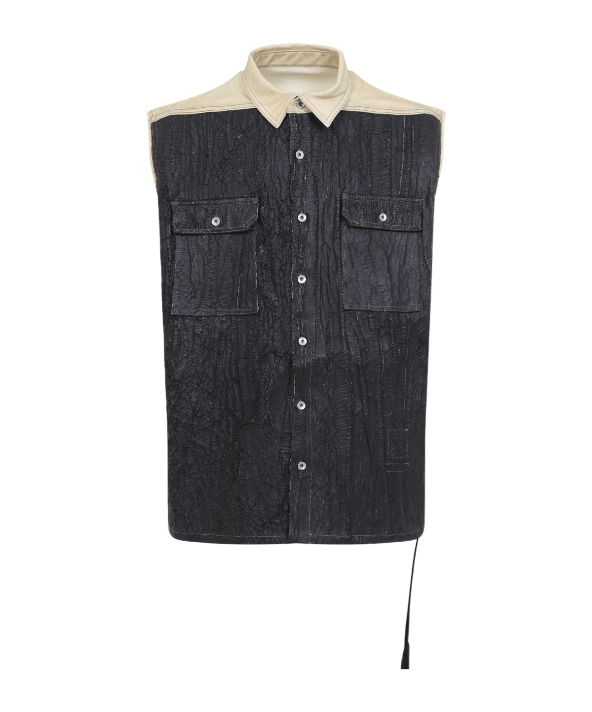 Shop Rick Owens Drkshdw Cotton Vest In Black