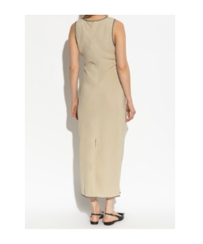 Samsoe & Samsoe Contrast-stitching Maxi Dress