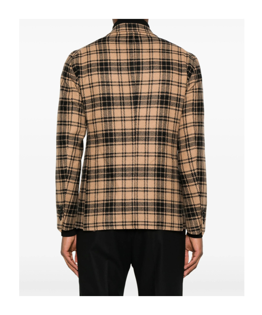 Tagliatore Brown  Black Jackets
