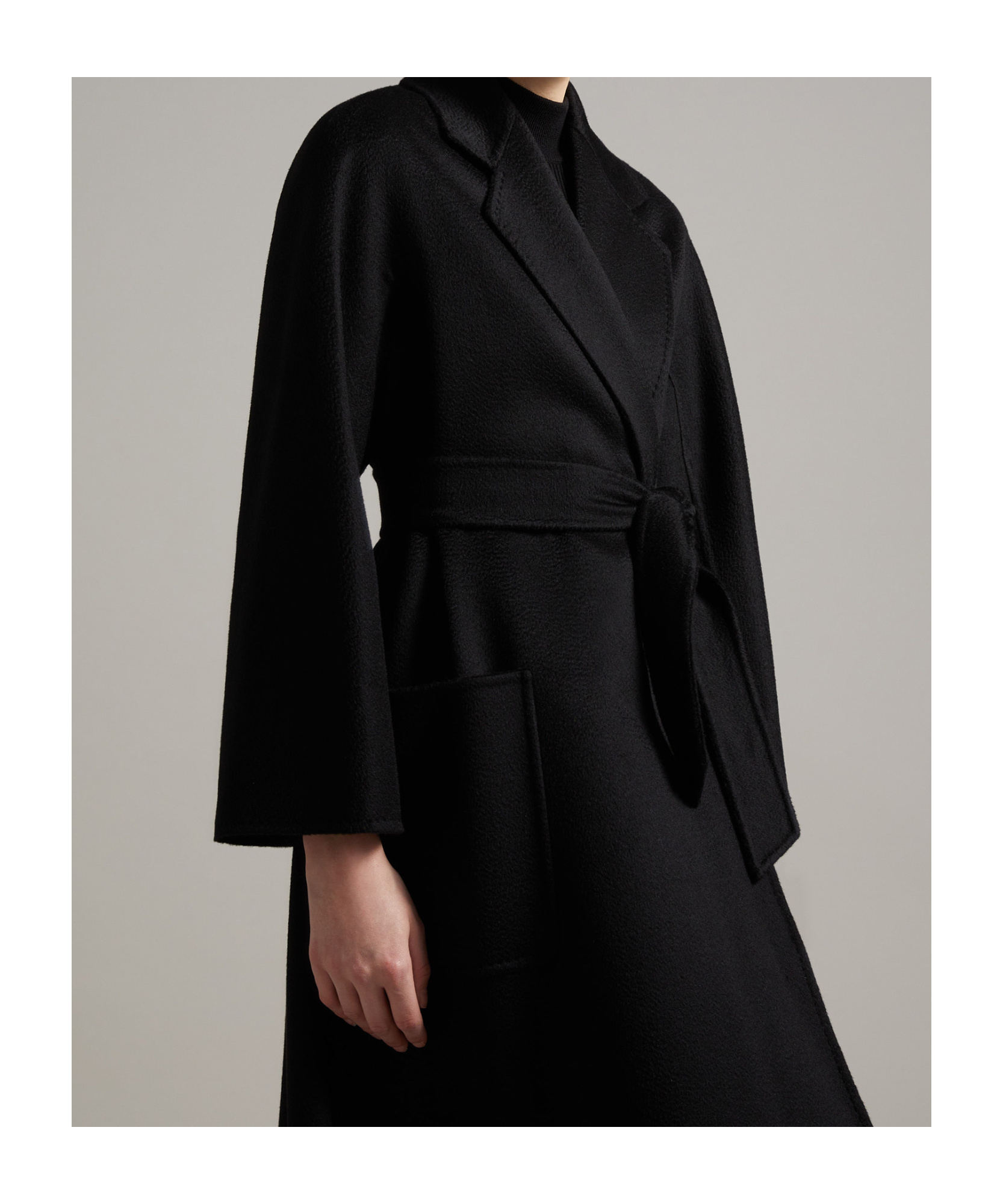 Max Mara Iconic Ludmilla Cashmere Coat With Kimono Sleeves
