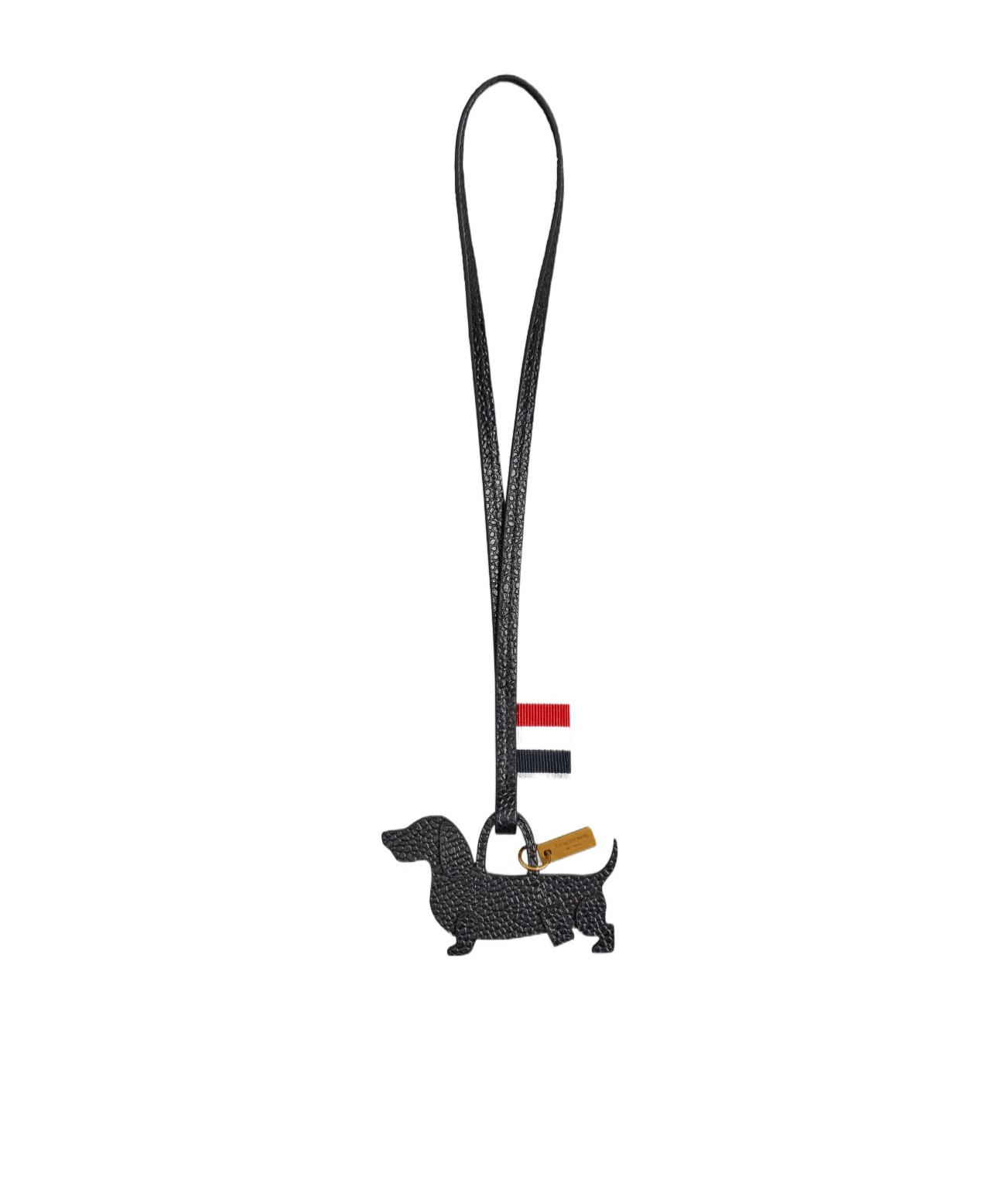 Thom Browne Hector Keyring In Black