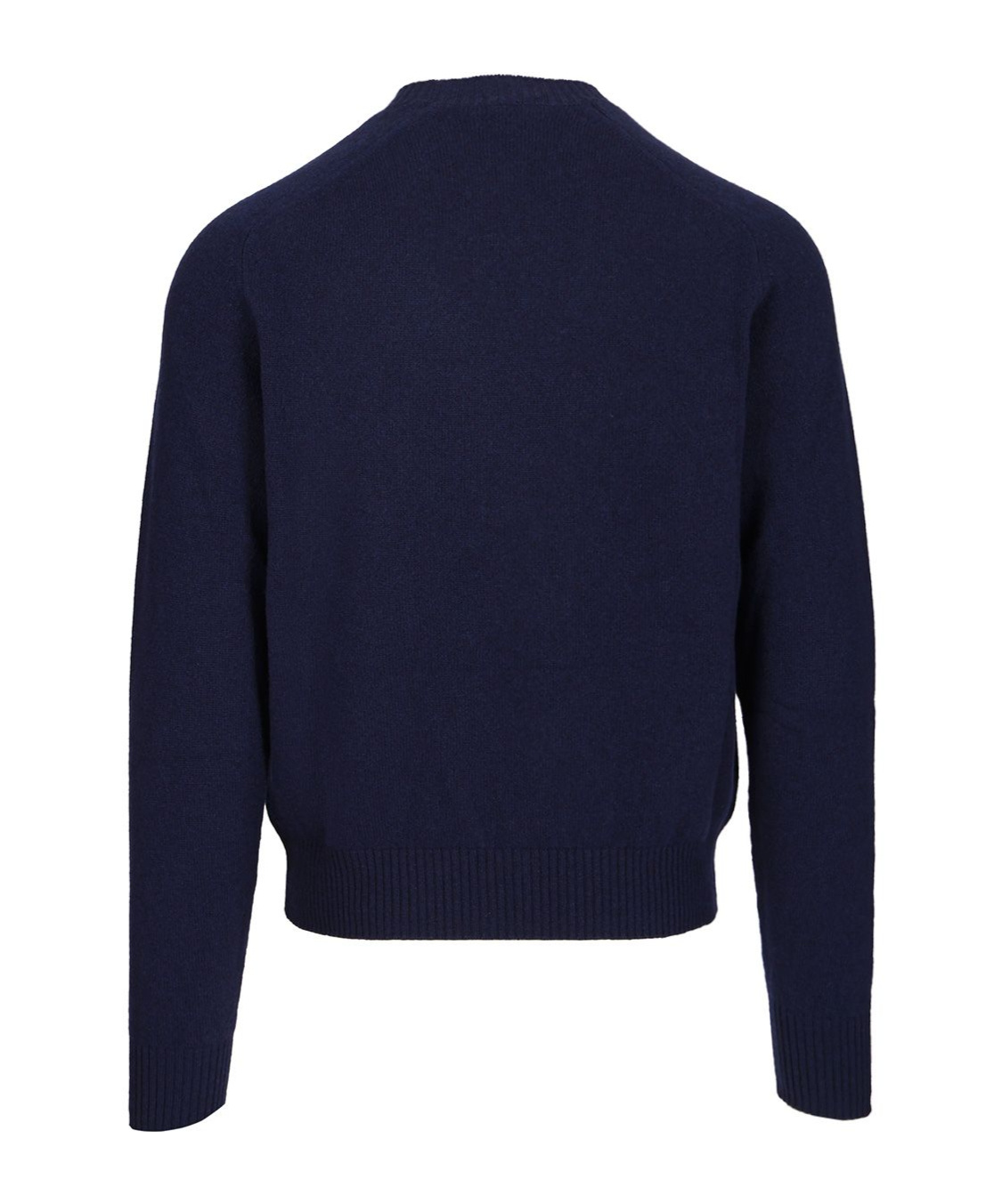 Tom Ford Cashmere Lambswool Ls Crew Neck Knitwear Blue In Blue