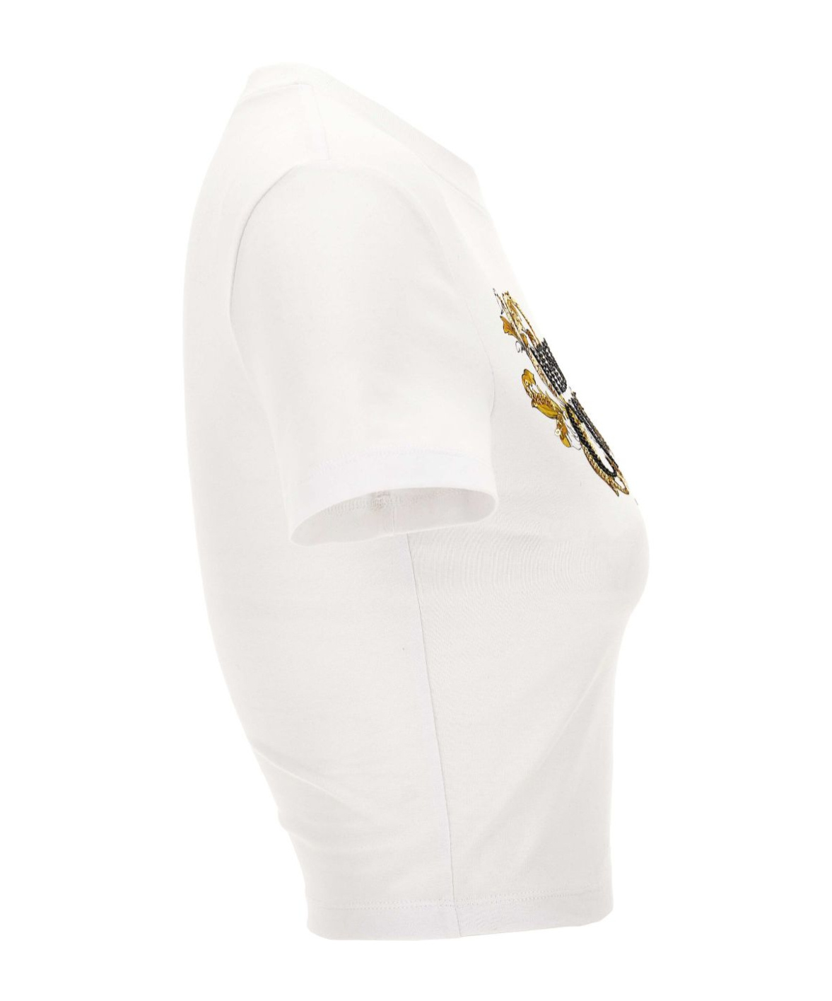 Versace Jeans Logo-print T-shirt In White
