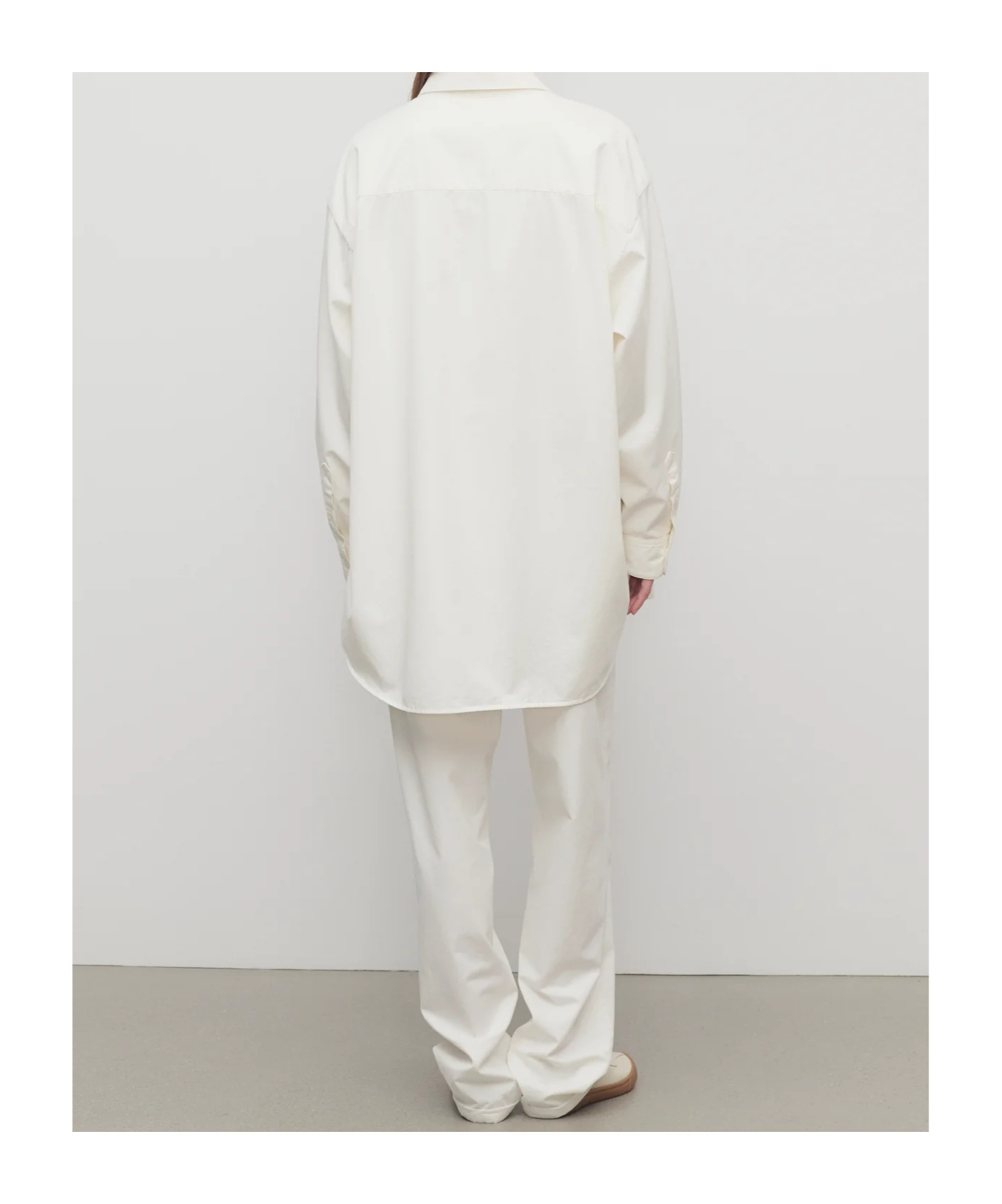 The Row Belt Loop Casual Pants In White