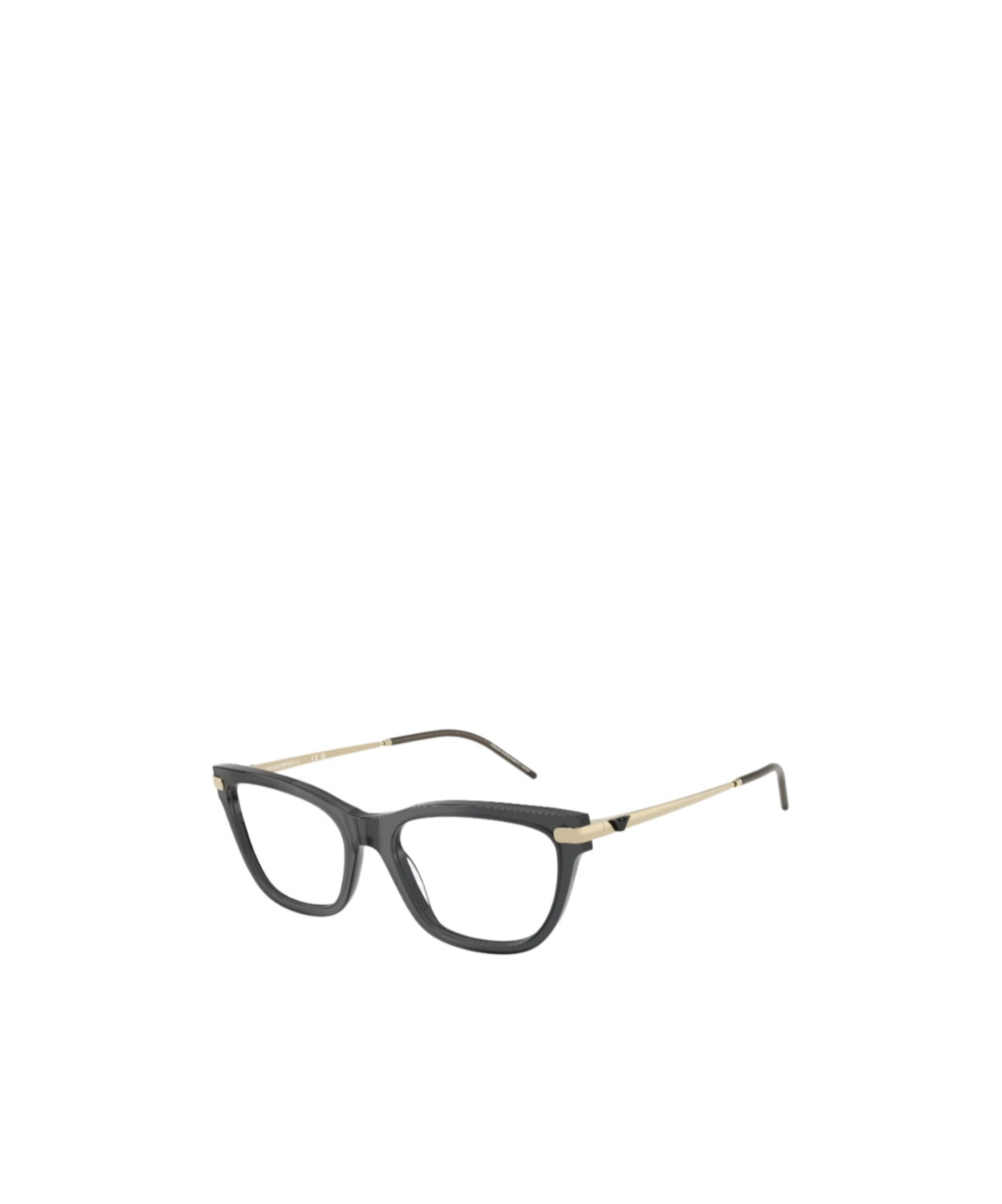 Emporio Armani Full Frame Plain Mirror In Black