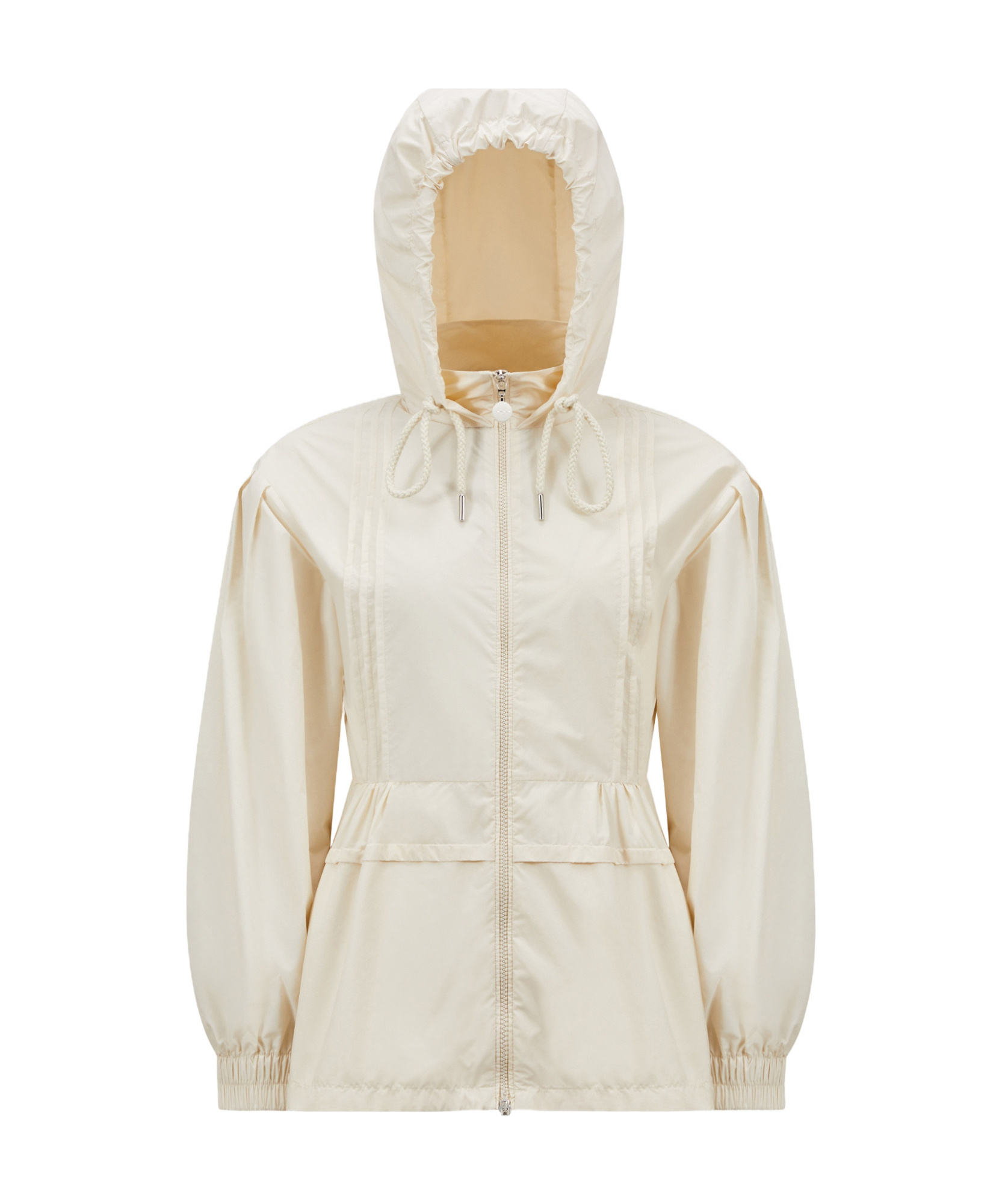 Moncler Vabre Zip-up Jacket In Nude