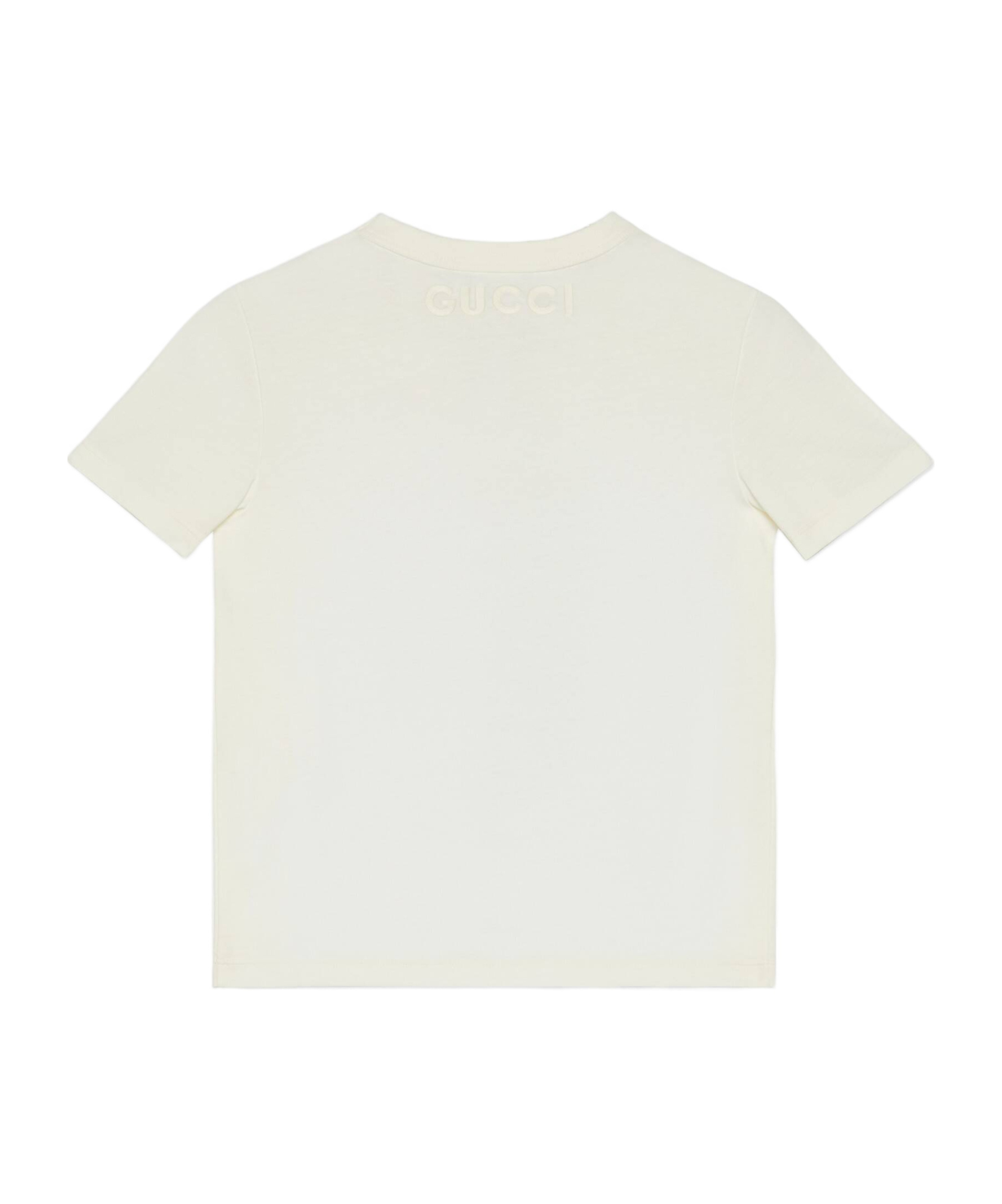 Gucci X Ken Scott Pea Print T-shirt In White