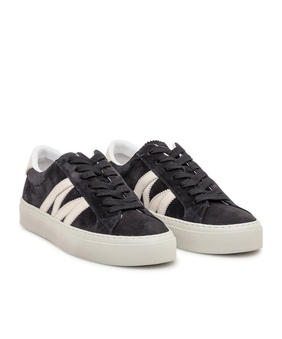 Moncler Monaco2 Low Top Sneakers In White