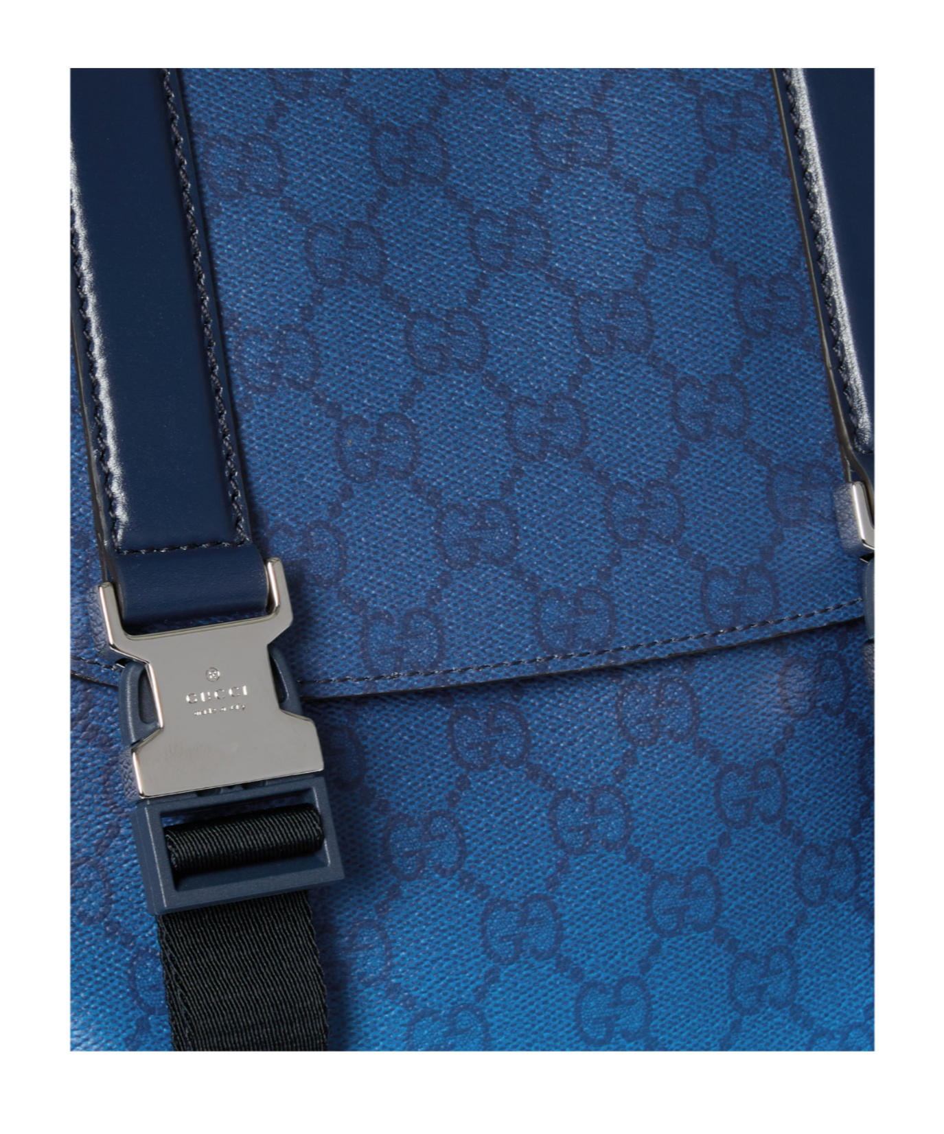 Gucci Chroma Large Backpack In Blue