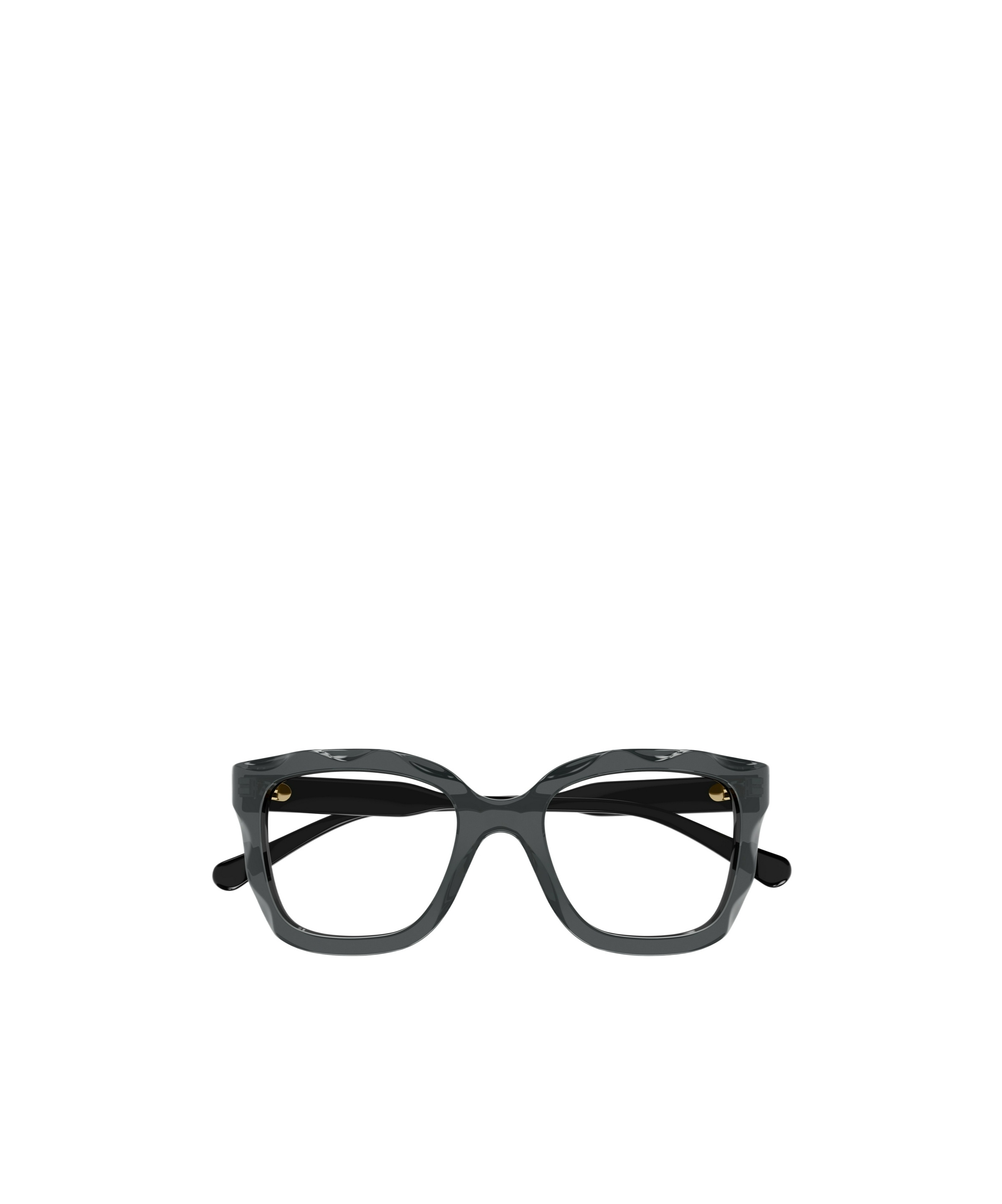 Chloé Eyewear Rectangular Frame Glasses In Black