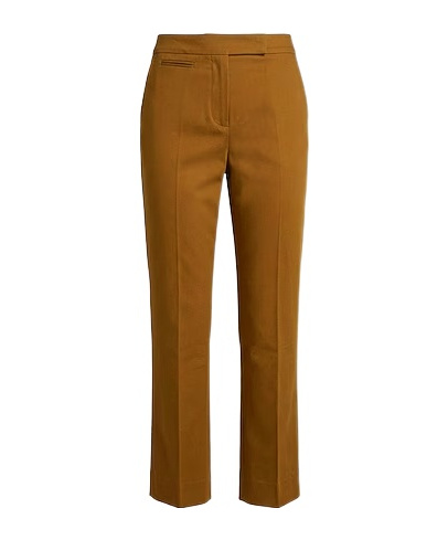 Max Mara Fitted Bootcut Trousers In Brown