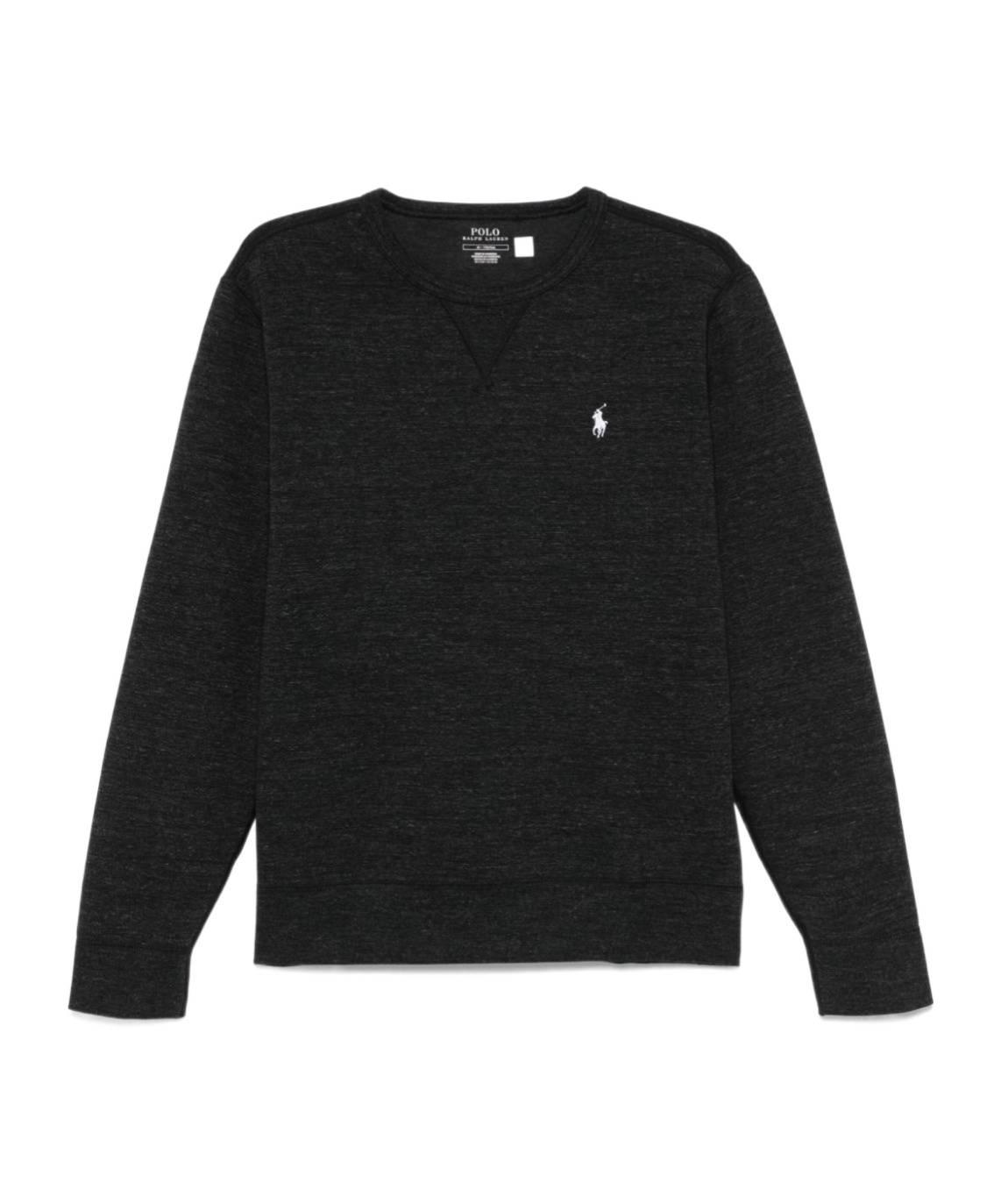 Shop Polo Ralph Lauren Polo Pony-embroidered Sweatshirt In Black