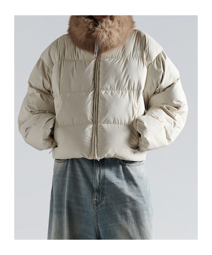 Balenciaga Women's Ski Puffer In Chalky White In White