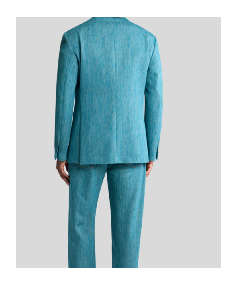 Etro Blazer In Blue