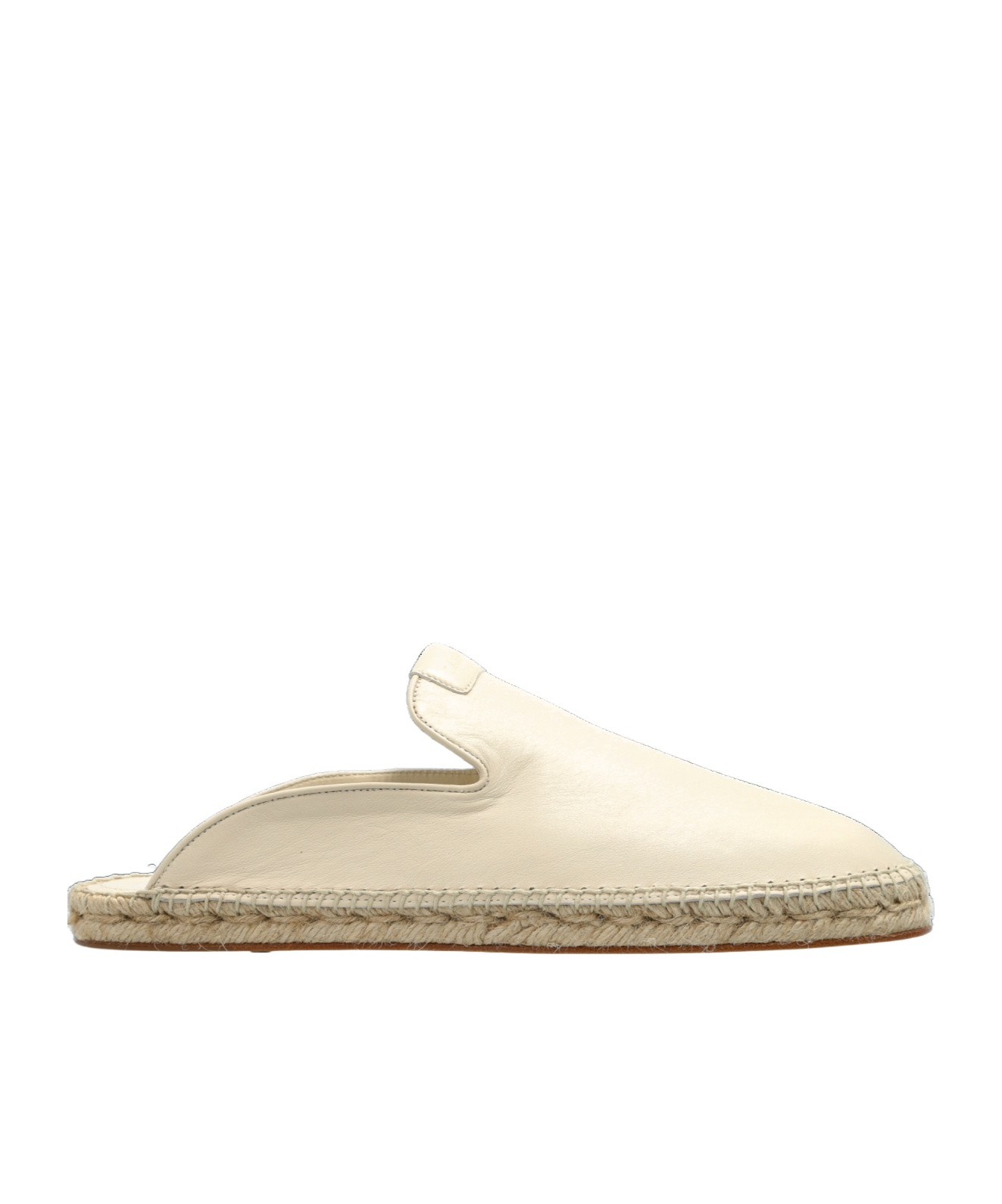 Lanvin Leather Espadrilles In Nude