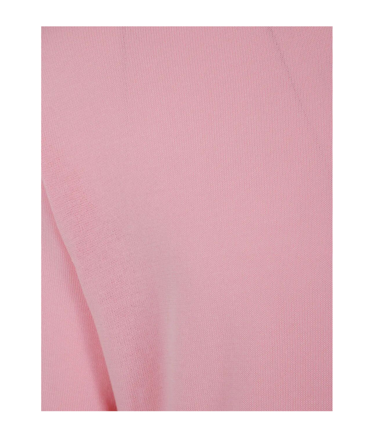 Nuur Short Sleeves Comfy Fit Round Neck In Pink
