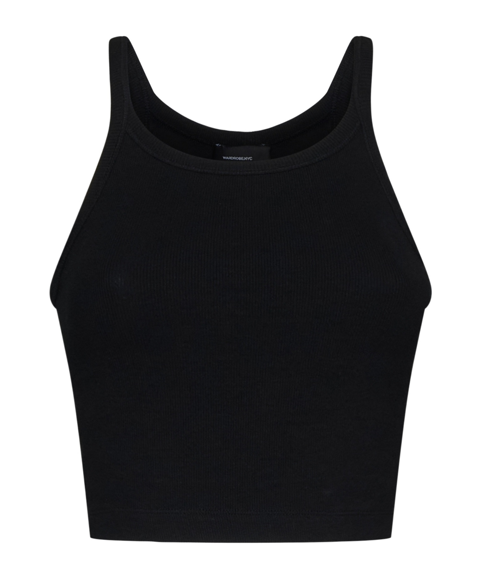 Wardrobe.nyc Ribbed Knitted Suspenders