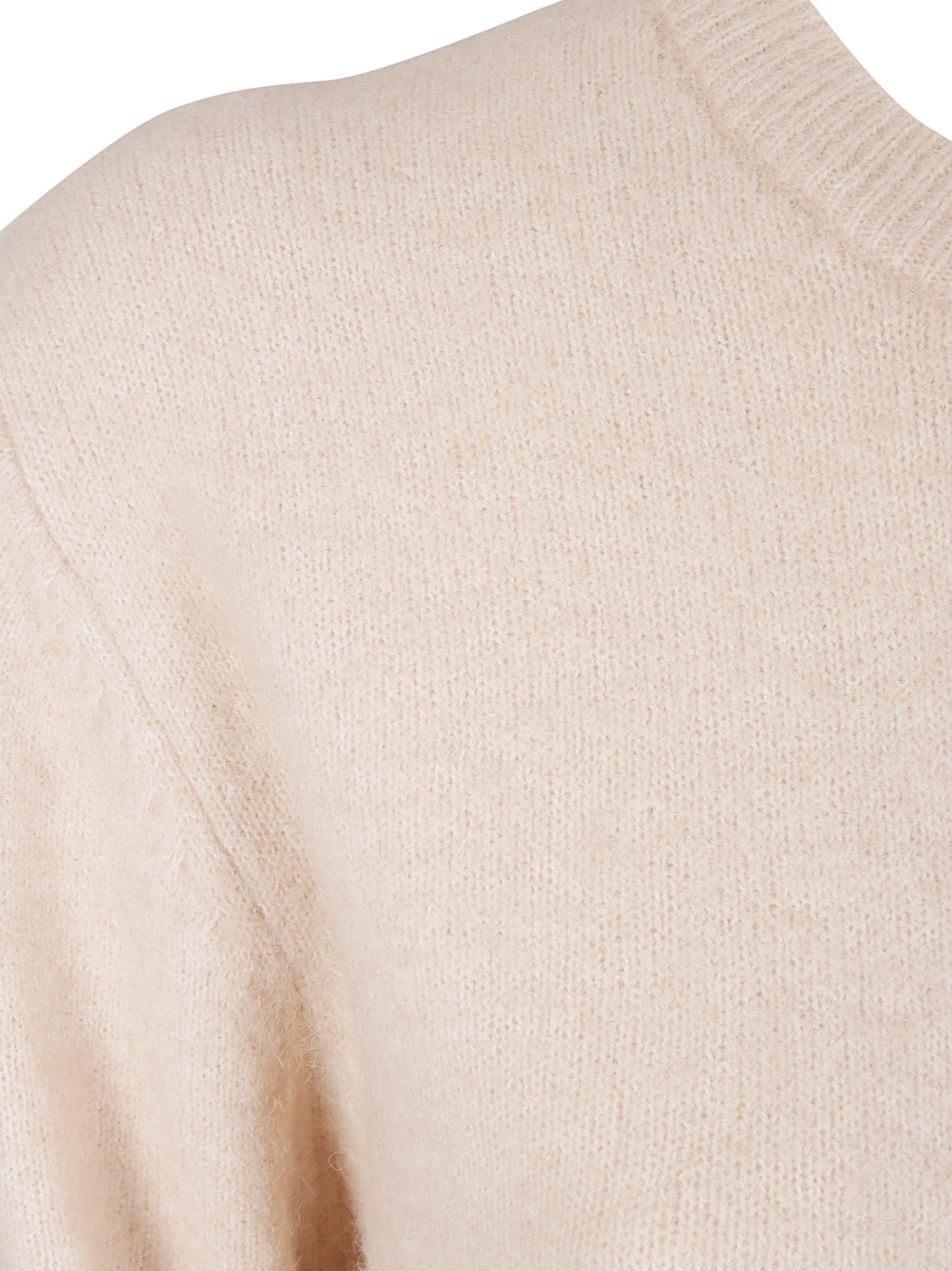 Samsoe & Samsoe Crew Neck Long-sleeved Sweater In Pink