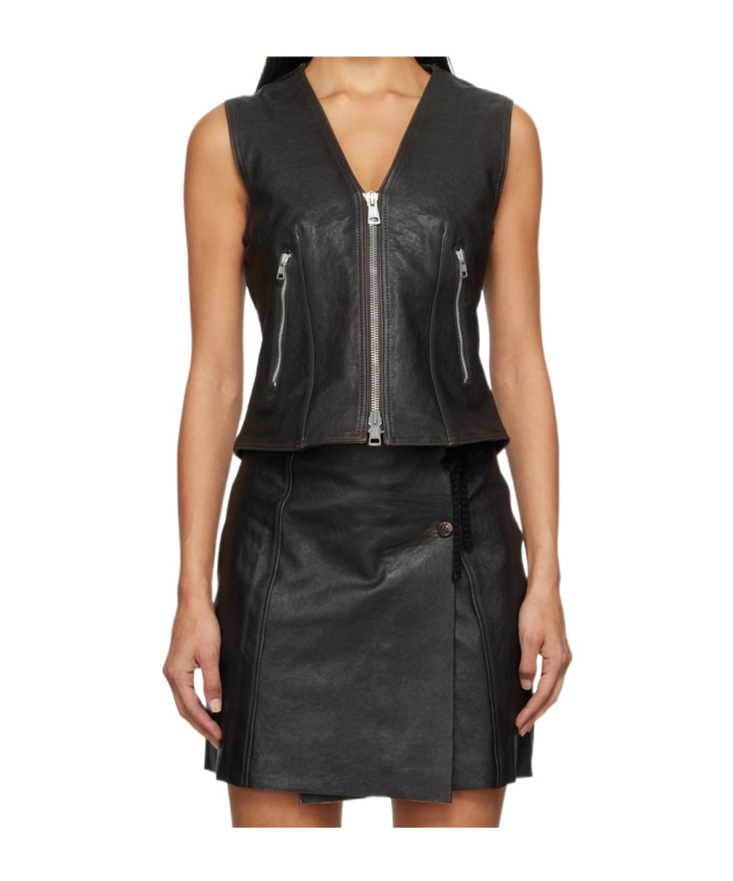 Our Legacy Sleeveless Vest In Black