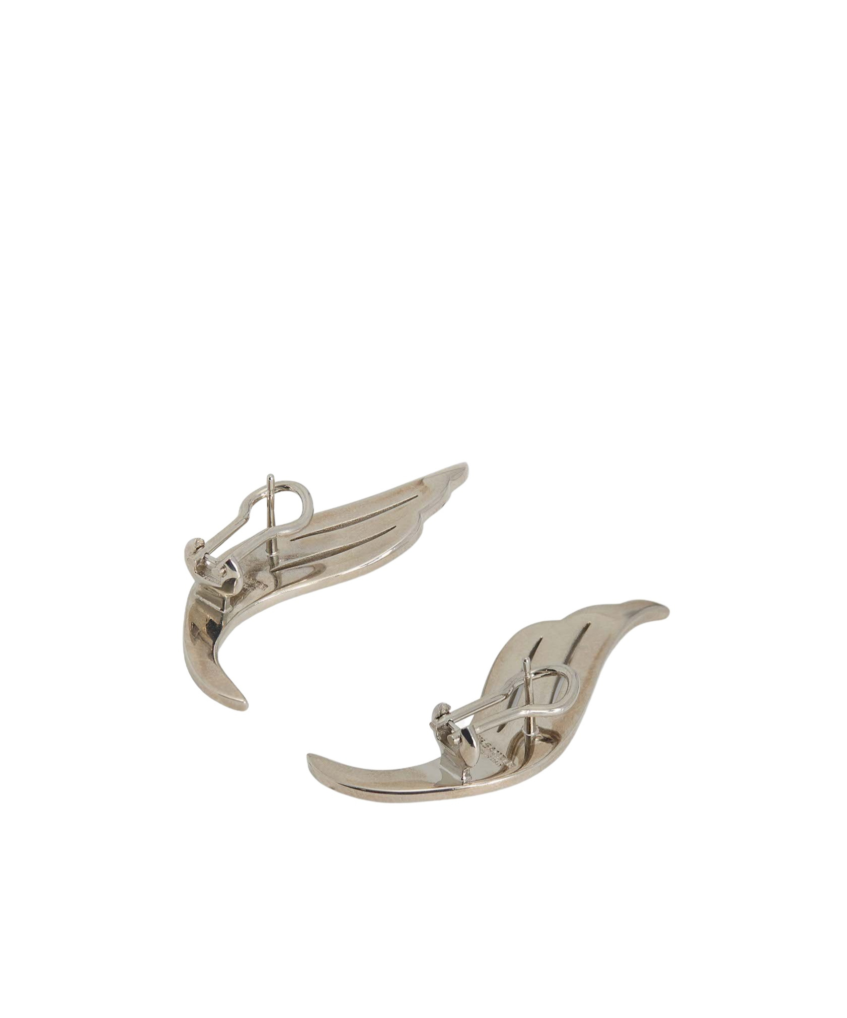 Jil Sander Stud Earrings In Yellow