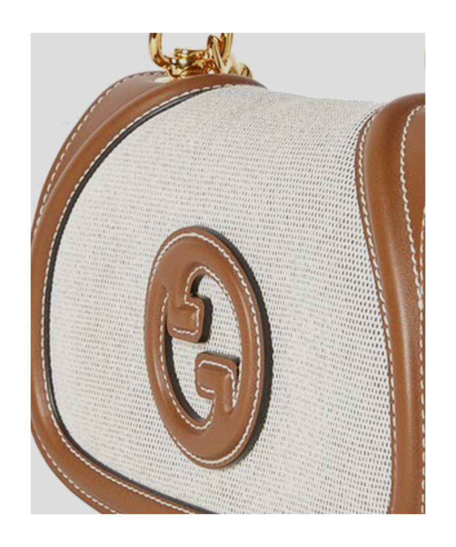 Gucci Blondie Medium Top Handle Bag In Brown
