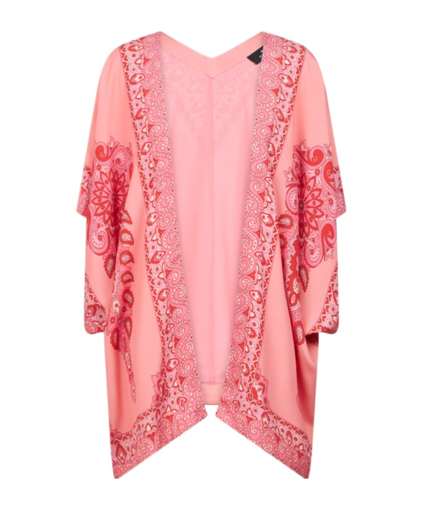 ETRO KESA ROBE WITH TONAL PLACED PRINTS