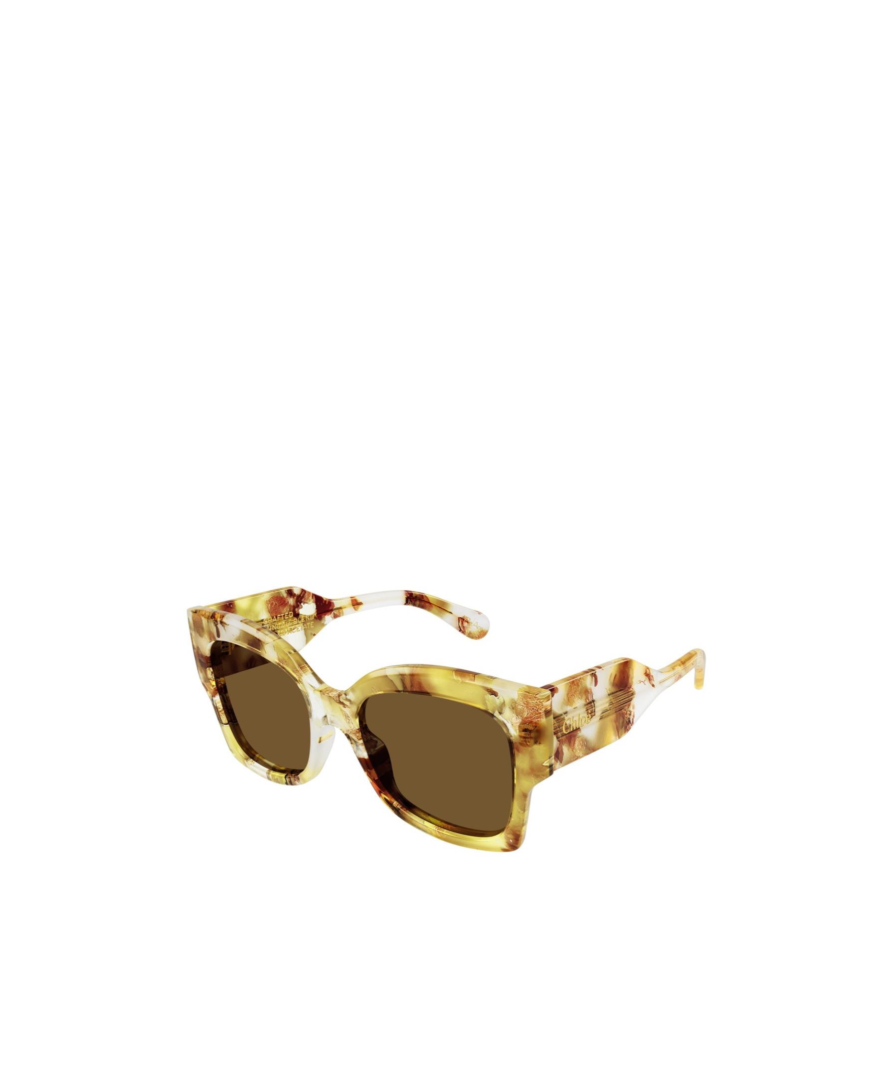 Chloé Oversize-frame Sunglasses In Green