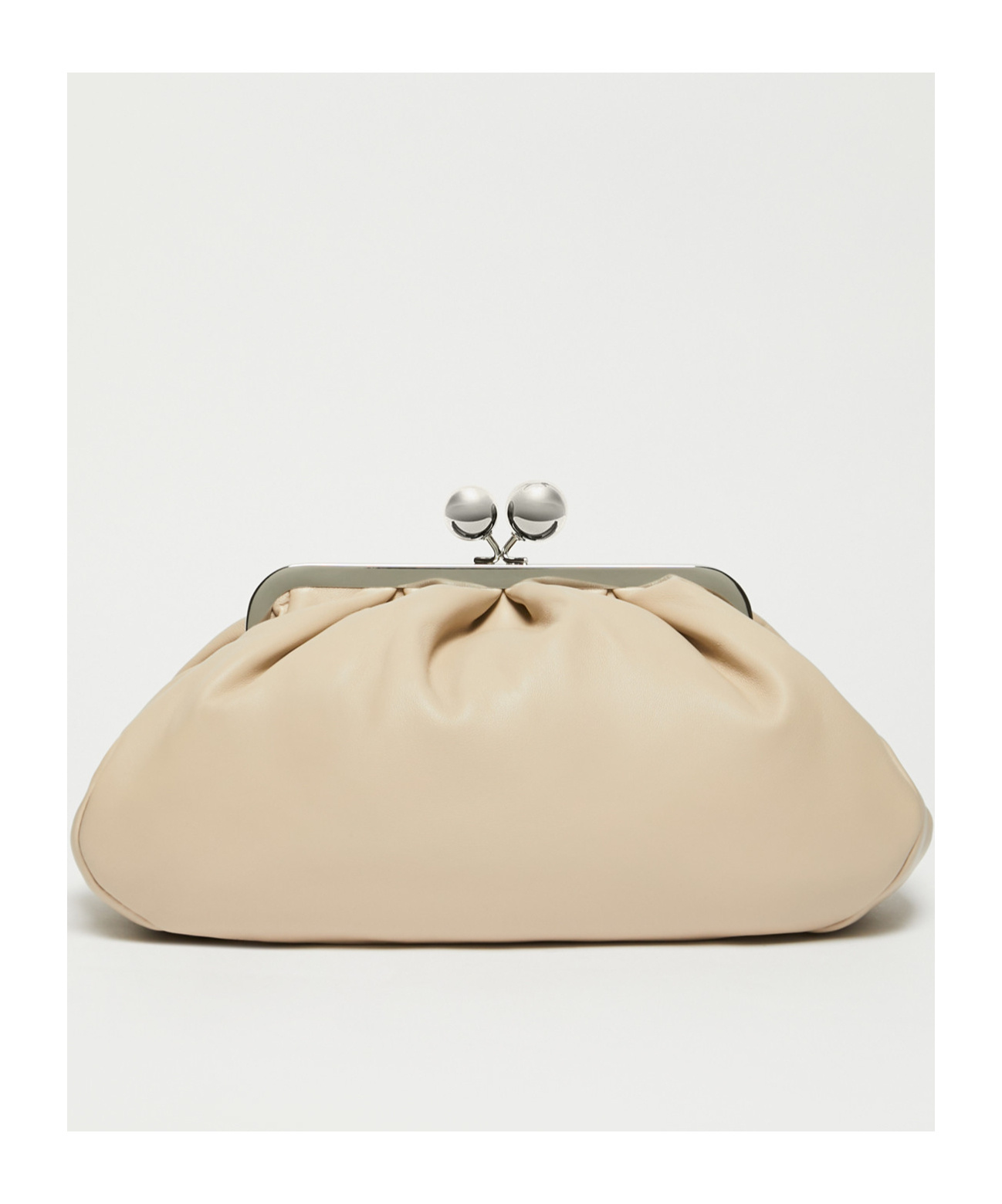 Weekend Max Mara Medium Pasticcino Shoulder Bag In Nude