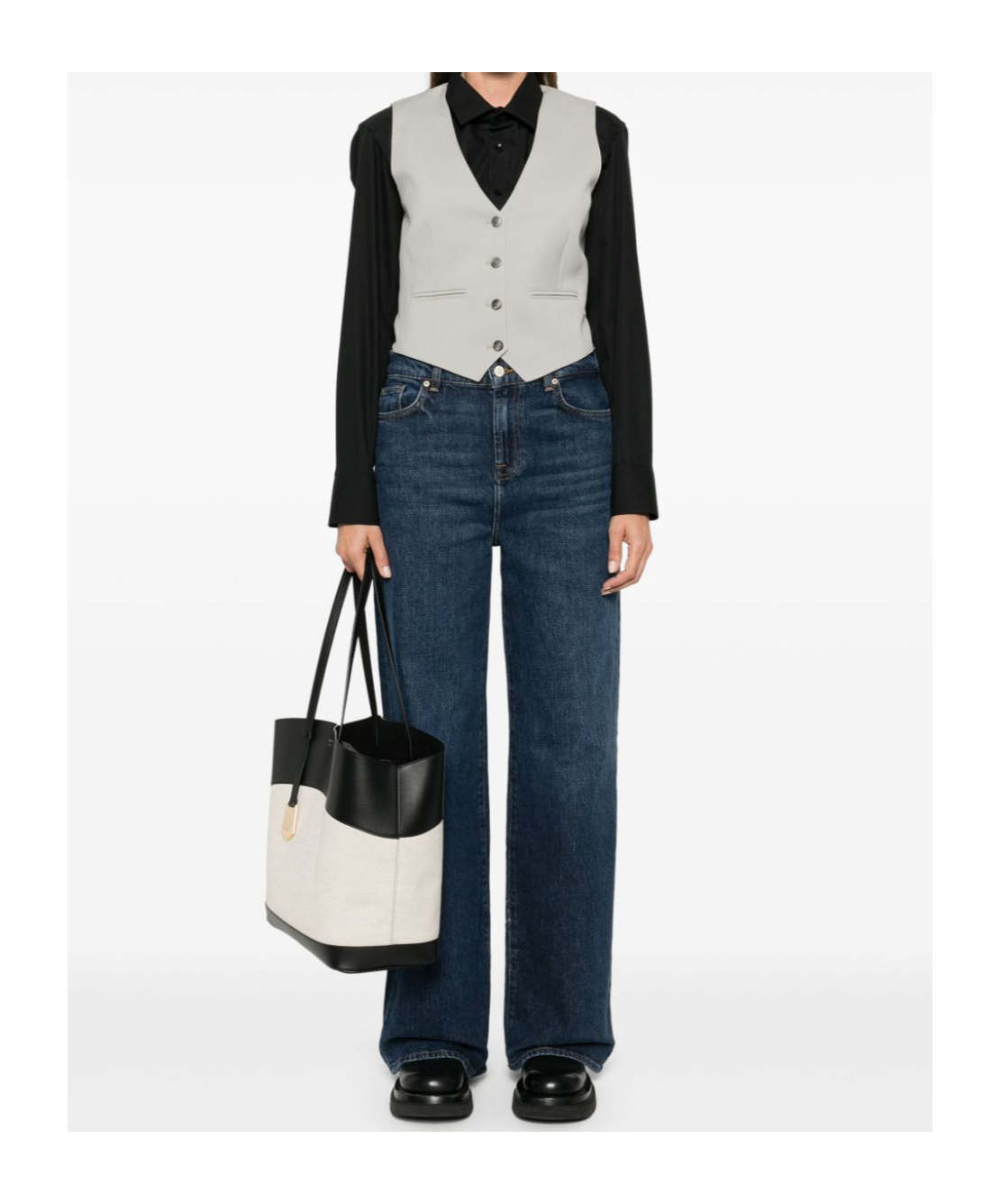 7 For All Mankind Scout Jeans In Black