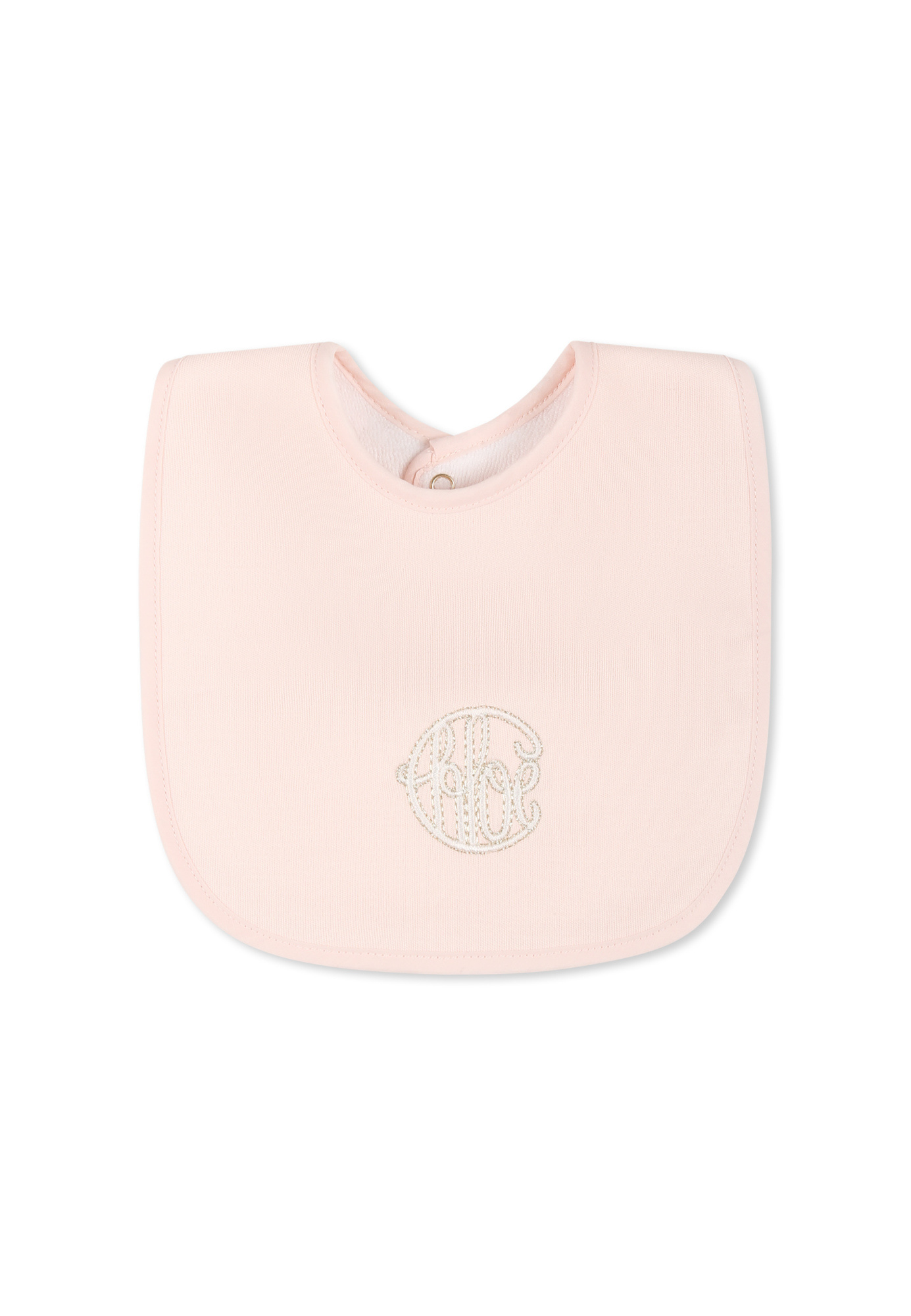 Chloé Long-sleeved Jumpsuit And Bib Set In Pink