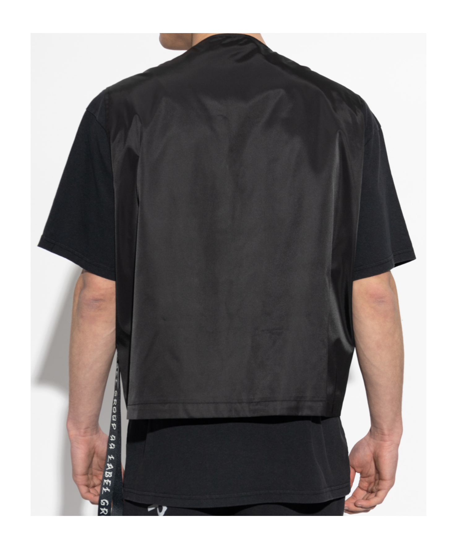 44 Label Group V-neck Sleeveless Vest In Black