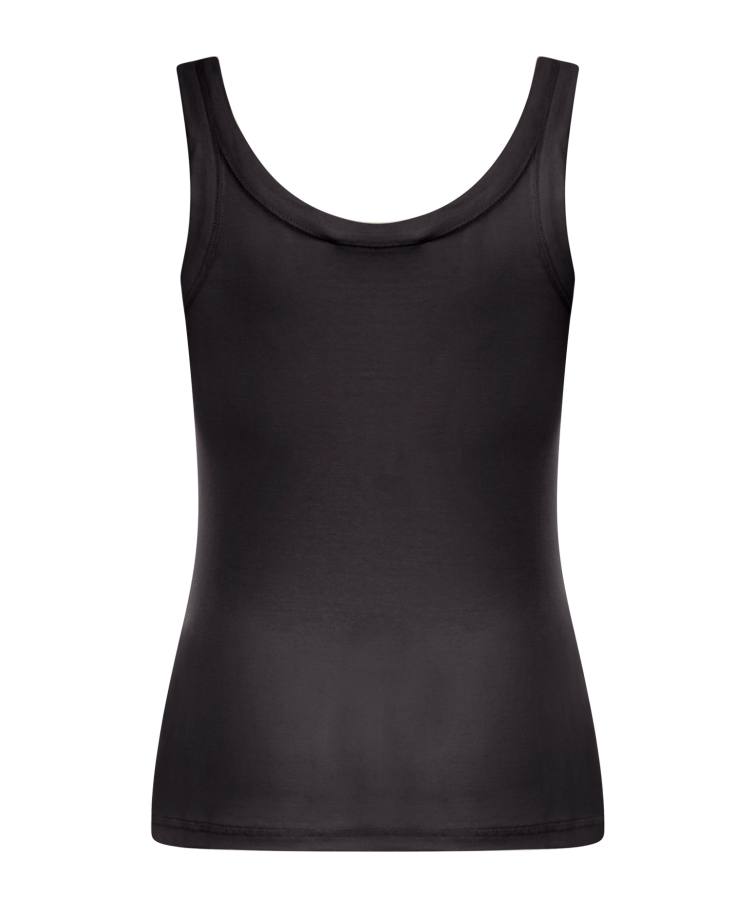 Shop Lemaire Ribbed Sleeveless Tank Top In Black