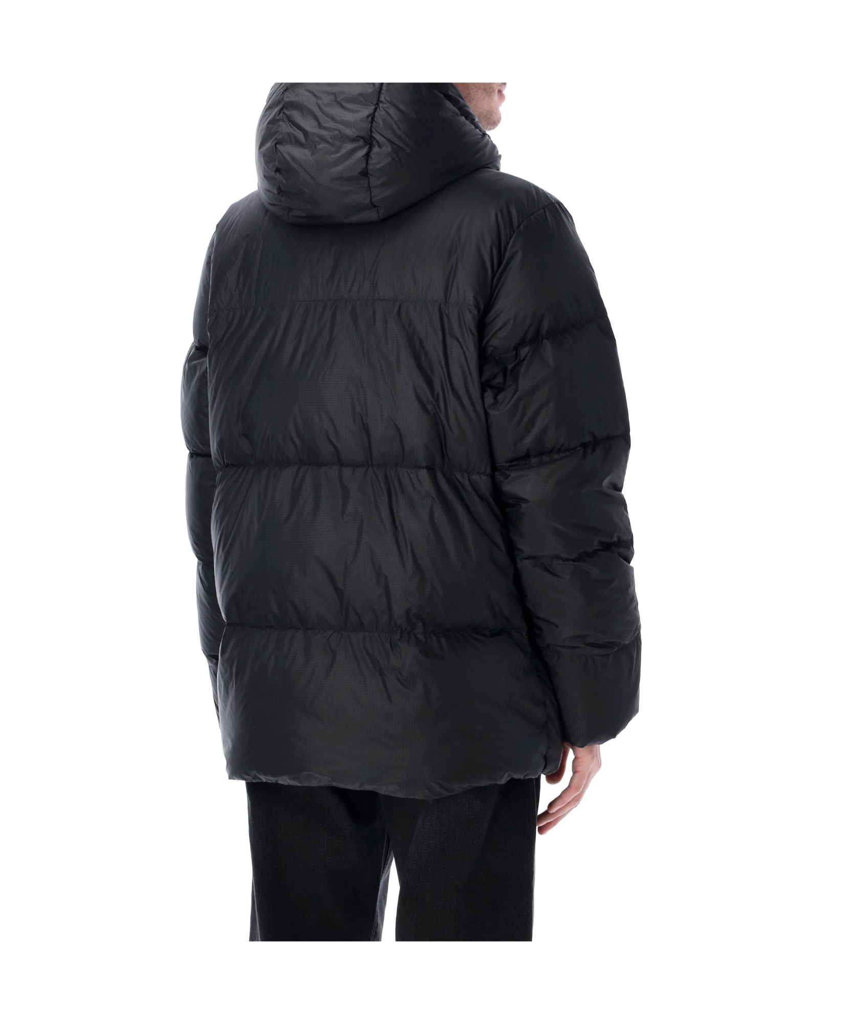 Pyrenex Shift Hooded Ripstop Down Jacket In Black