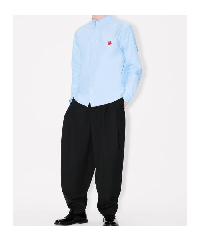 Kenzo Collared Shirt With Long Sleeves And Buttoned Cuffs