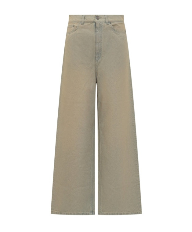 Stella Mccartney Jeans With Belt Loops In Gray