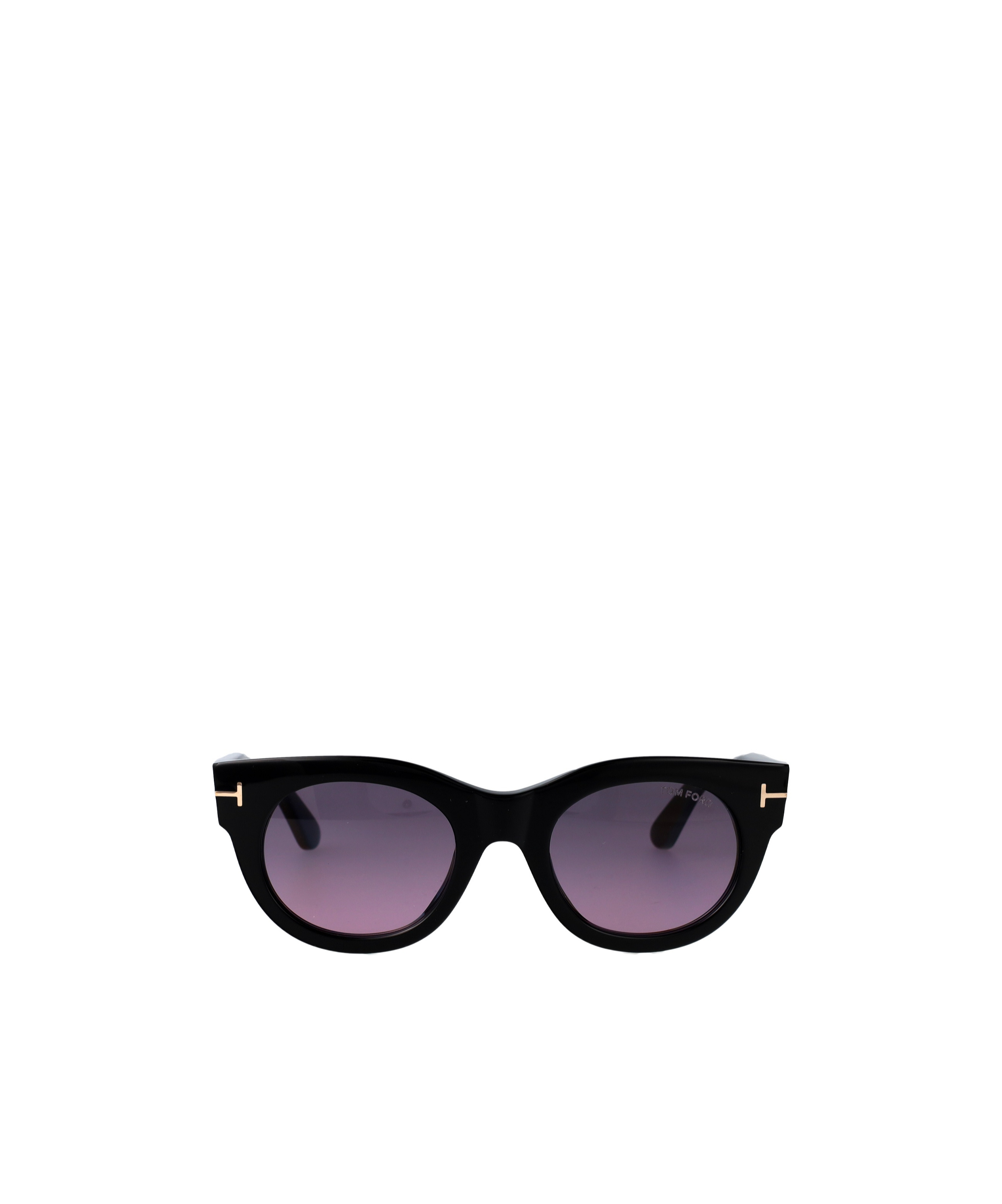 Tom Ford Eyewear Round Frame Sunglasses In Black