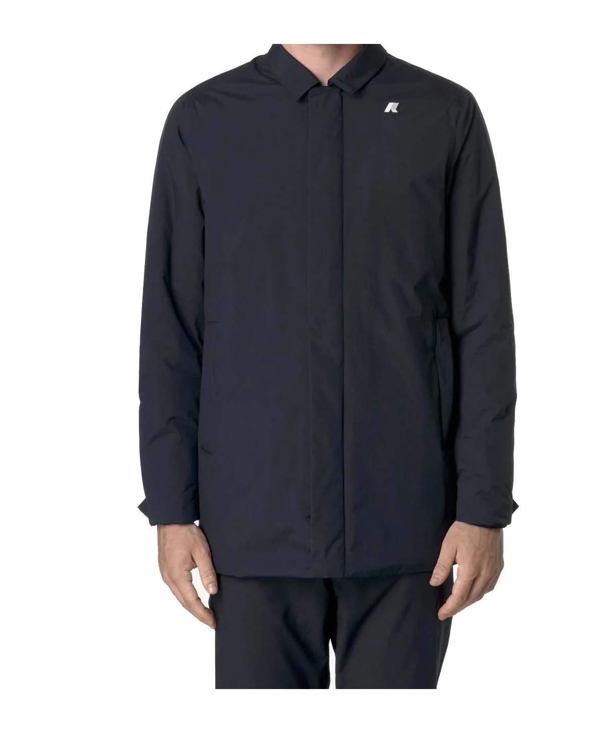 K-way Short Windbreaker In Black