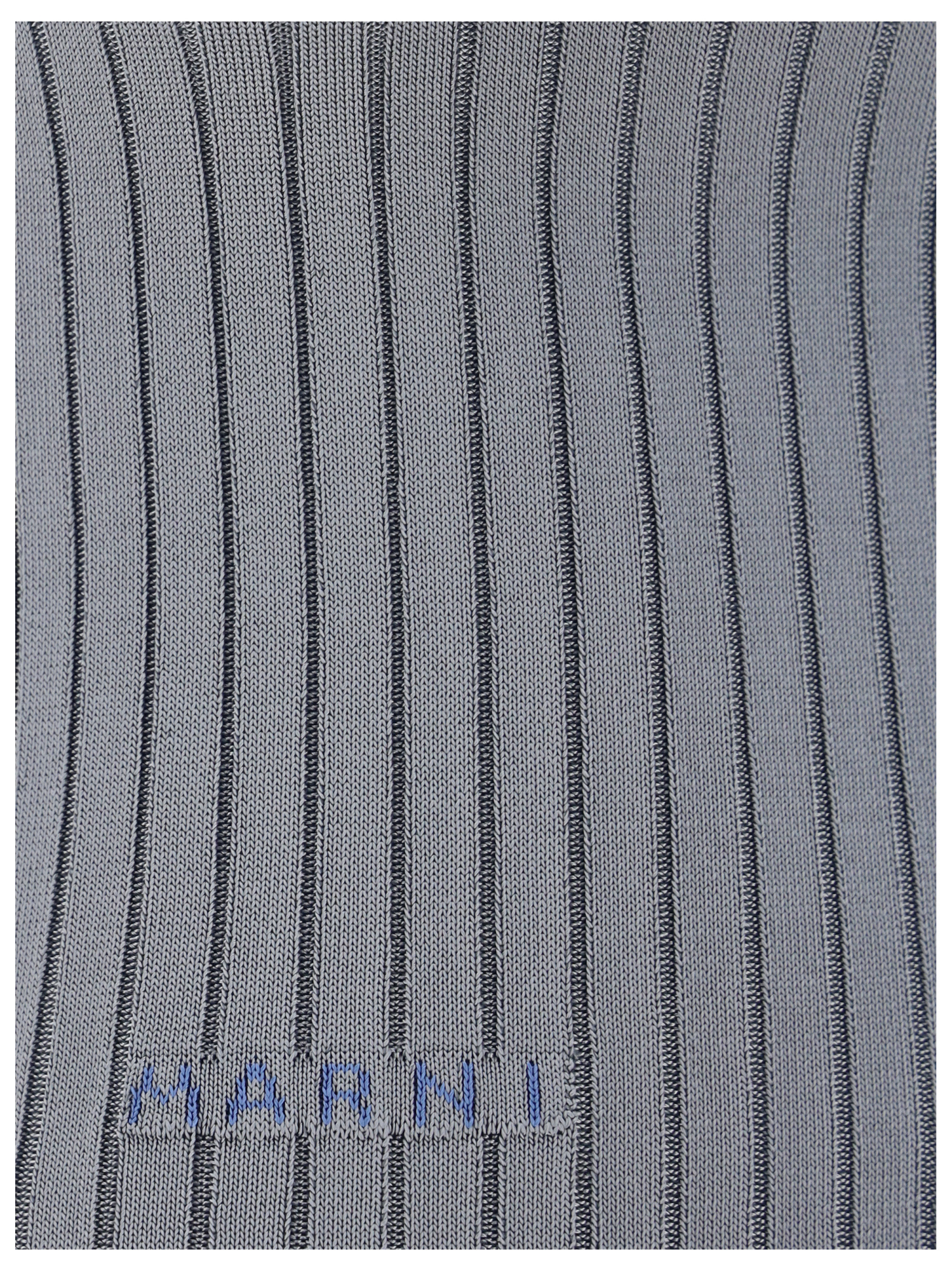 Marni Turtleneck Sleeveless Knit Top In Gray