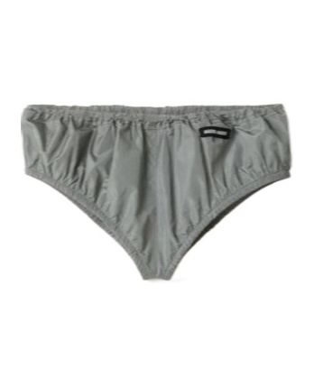 Miu Miu Logo Logo Briefs In Gray