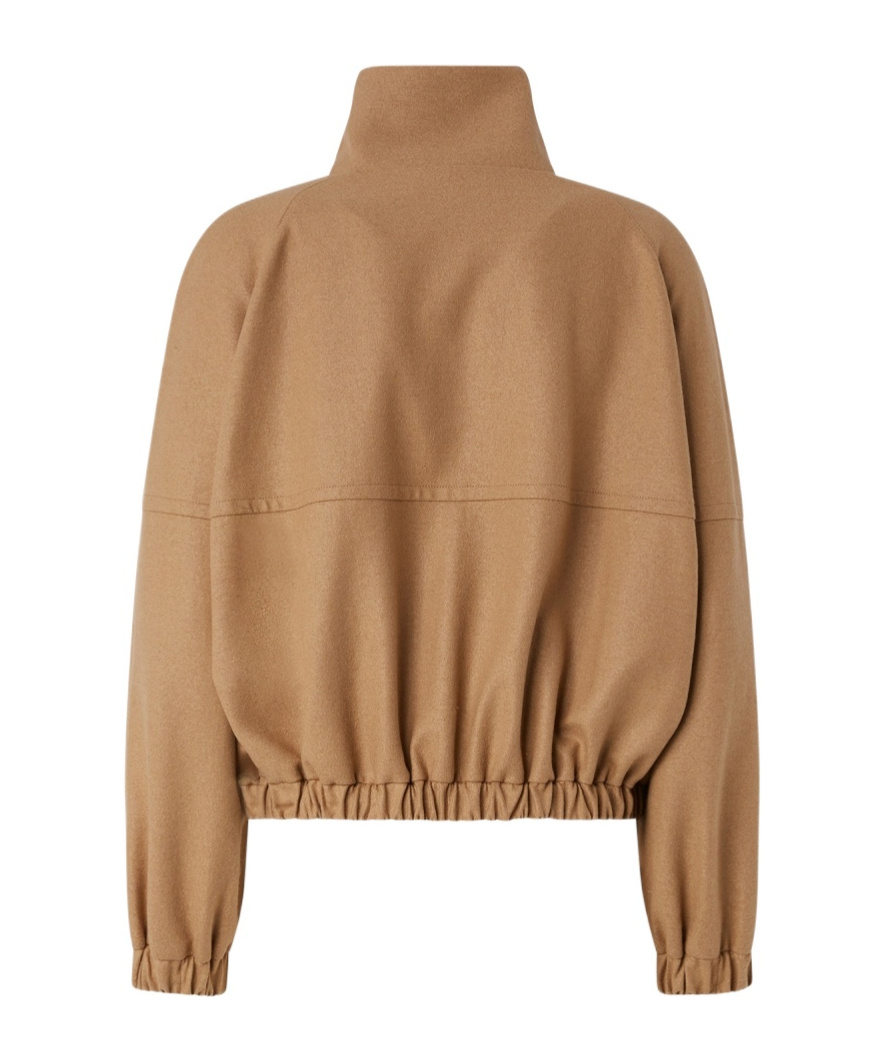 Pinko Long Sleeve Jacket In Brown