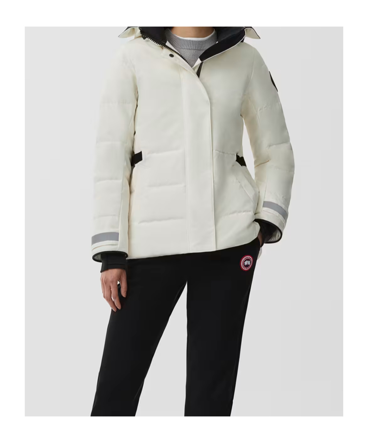 Canada Goose Lyndale Parka In White
