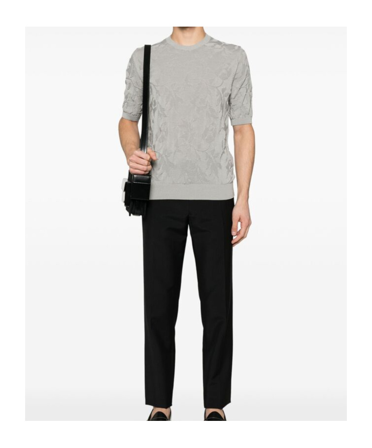 Shop Tagliatore Short-sleeved T-shirt In Gray