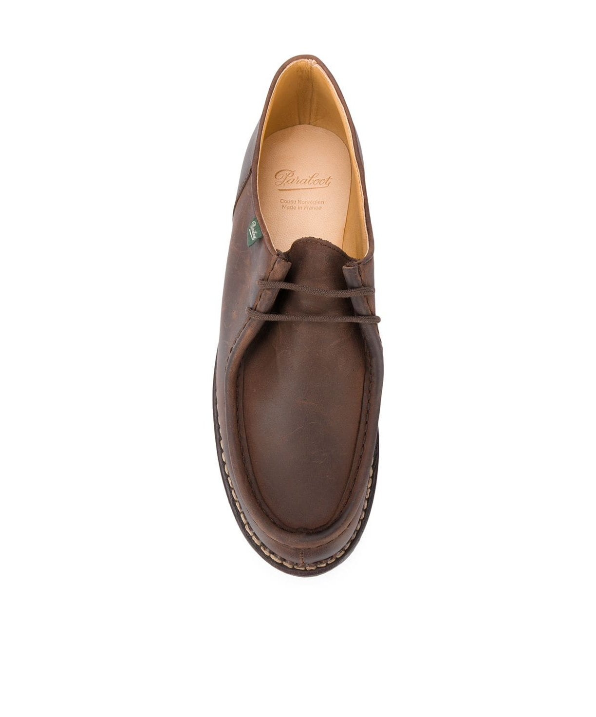 Paraboot Round-head Casual Shoes In Brown
