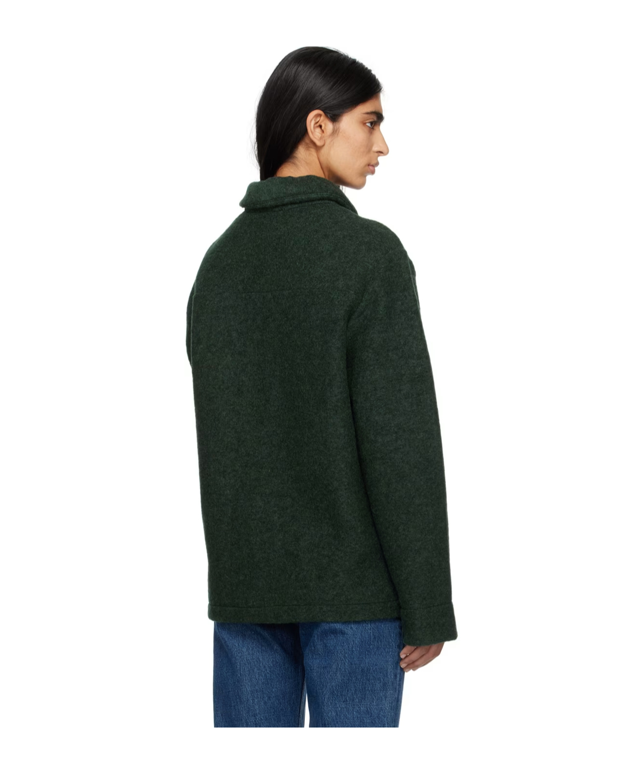 Apc Casual Jacket With Buttons On Front In Black