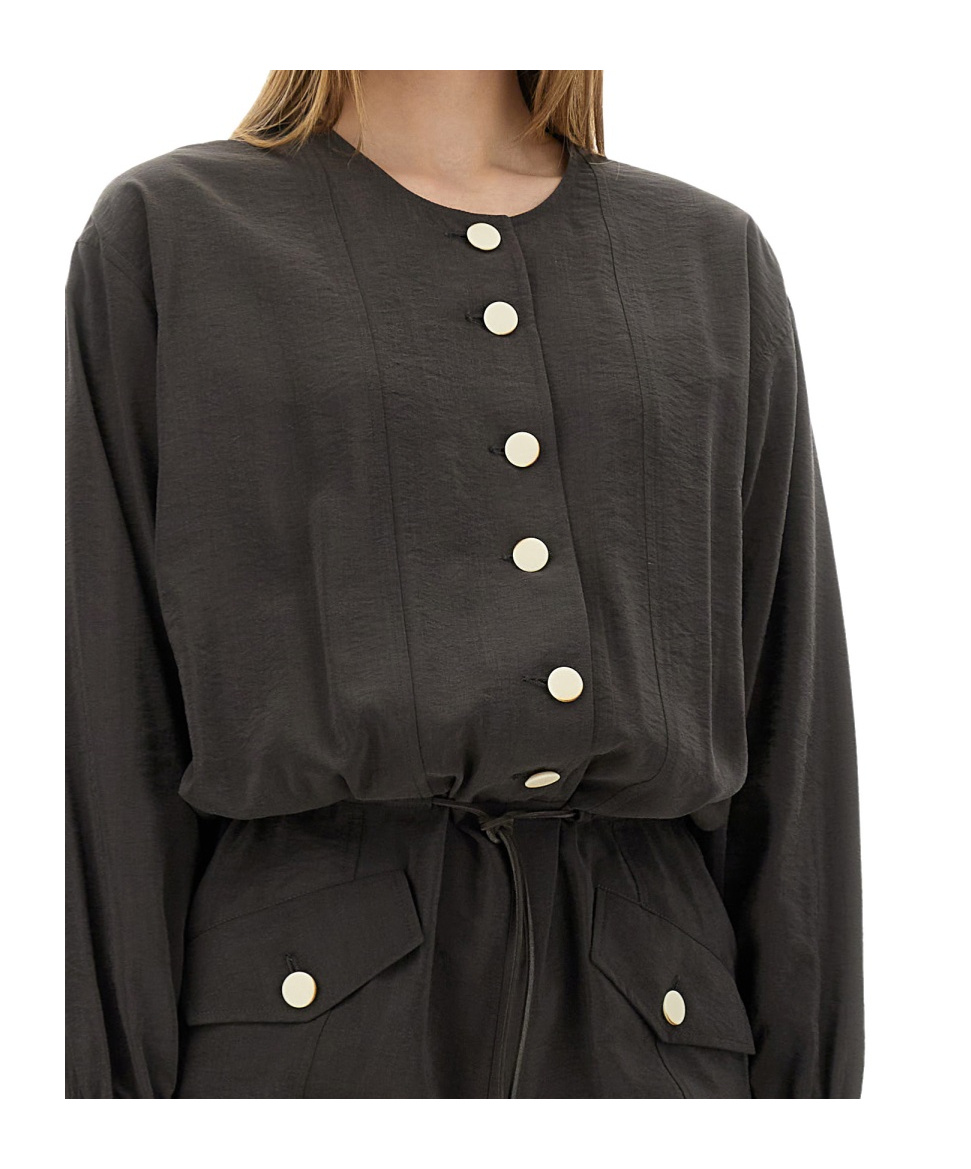 ALYSI LONG-SLEEVED JUMPSUIT