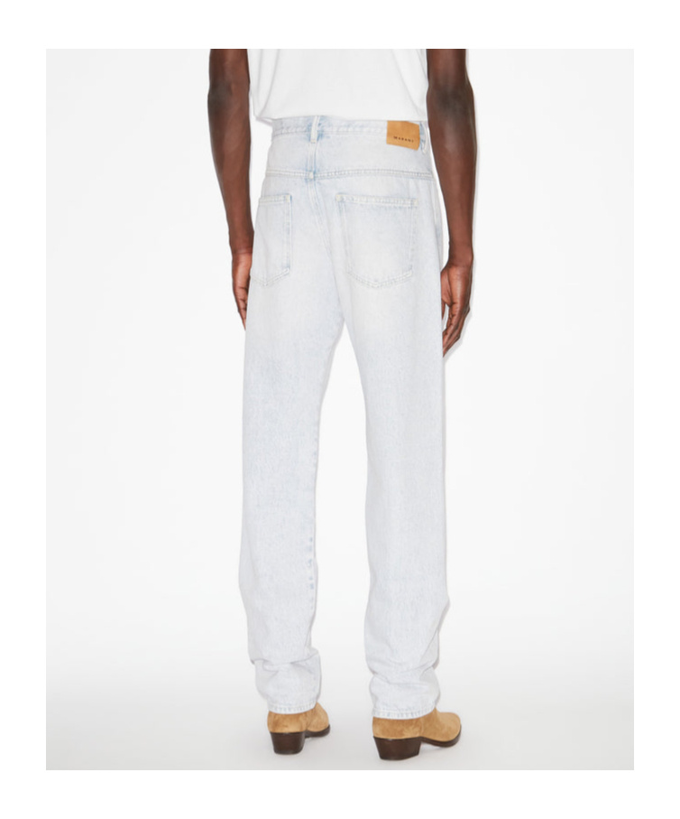 Isabel Marant Belt-loop Jeans In White
